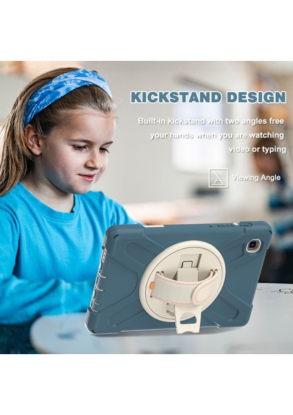 Samsung Galaxy Tab A7 T220/T225 Için Koruyucu Kılıf Samsung Galaxy Tab A7 Lite T220/T225 (Yurt Dışından) modelleri