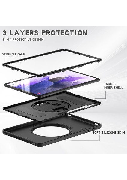 Samsung Galaxy Tab S7 Fe 12.4 Inç T730 Kapak (Yurt Dışından) indirimleri