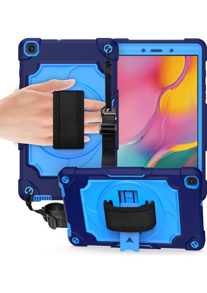 Samsung Tab A 8.0 (2019)/T290 Için Silikon+Pc Kılıfı (Yurt Dışından)