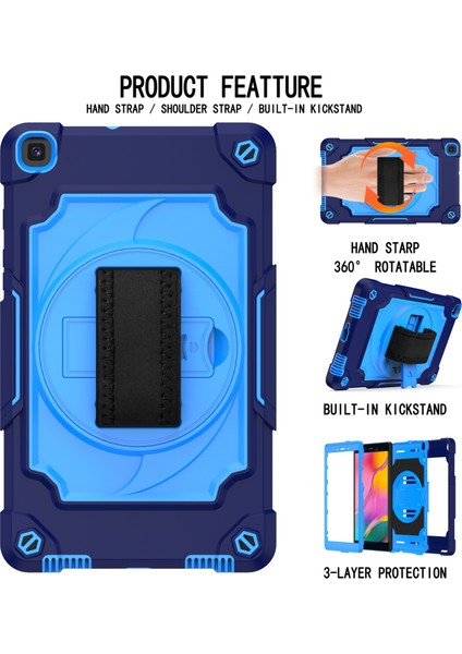 Samsung Tab A 8.0 (2019)/T290 Için Silikon+Pc Kılıfı (Yurt Dışından) fiyatları