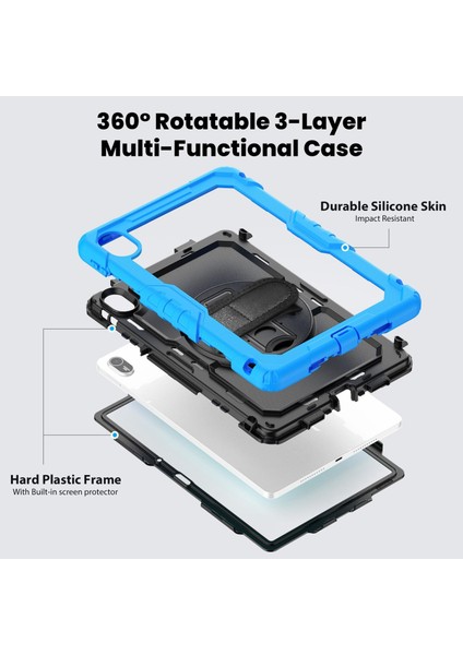 Huawei Matepad Se 11 2024 Için Silikon Hibrit Pc Kılıfı (Yurt Dışından) modelleri