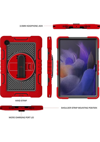 Samsung Galaxy Tab A8 10.5 2021 Için Silikon + Pc Tablet Kılıfı (Yurt Dışından) indirimleri