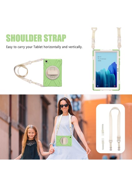 Samsung Galaxy Tab A7 (2020) T500 Için Silikon + Pc Kılıfı (Yurt Dışından) indirimleri