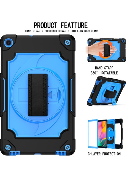 Samsung Galaxy Tab A 10.1 (2019)/T515 Için Silikon+Pc Kılıfı (Yurt Dışından) fiyatları