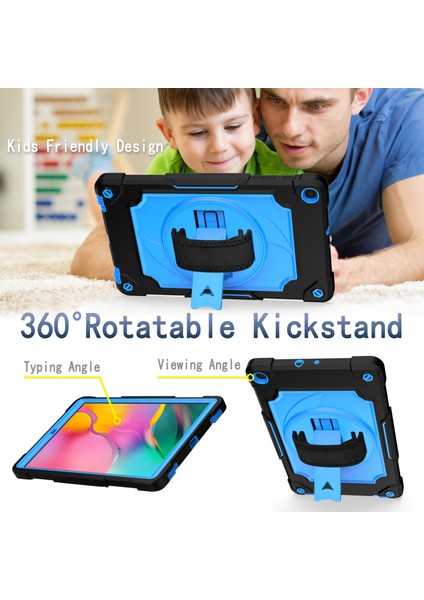 Samsung Galaxy Tab A 10.1 (2019)/T515 Için Silikon+Pc Kılıfı (Yurt Dışından) modelleri