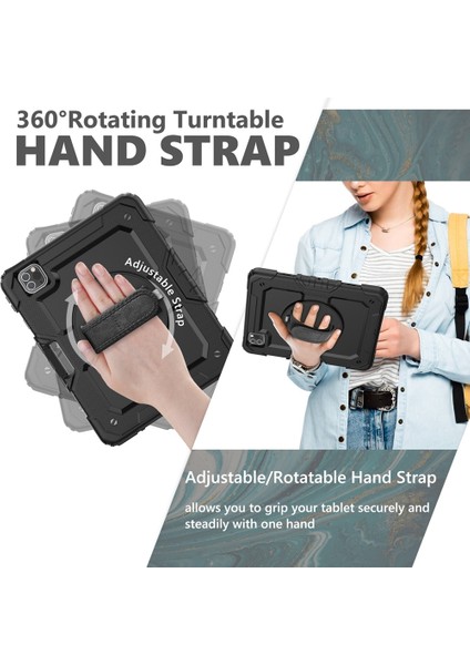 iPad Pro 11 2024 Için Silikon+Pc Tablet Kılıfı (Yurt Dışından) fırsatları