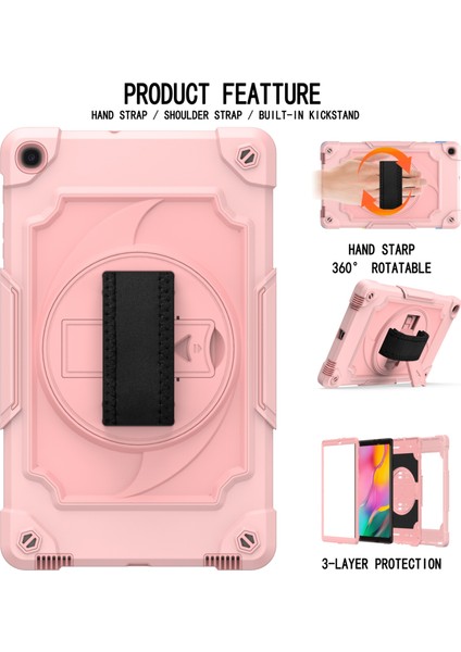 Samsung Galaxy Tab A 10.1 (2019)/T515 Için Silikon+Pc Kılıfı (Yurt Dışından) fiyatları