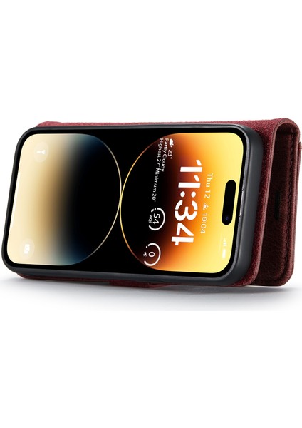 iPhone 14 Pro Için Crazy Horse Deri Kılıf (Yurt Dışından) indirimleri