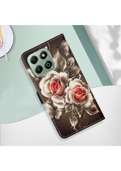 Honor X6B Için Boyama Deri Telefon Kılıfı (Yurt Dışından) indirimleri