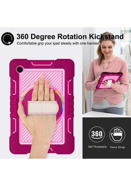 Samsung Galaxy Tab A8 10.5 2021 Için Silikon + Pc Tablet Kılıfı (Yurt Dışından) modelleri