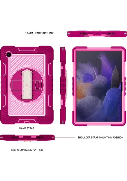 Samsung Galaxy Tab A8 10.5 2021 Için Silikon + Pc Tablet Kılıfı (Yurt Dışından) indirimleri