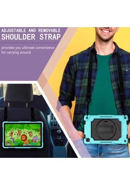 Samsung Galaxy Tab A7 10.4 (2020)/T500 Için Silikon+Pc Kılıfı (Yurt Dışından) indirimleri