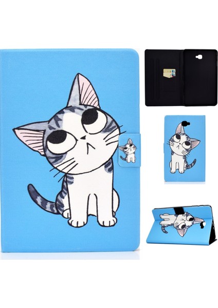 Samsung Galaxy Tab A 10.1 (2016) T580 / T585 Kılıfı Için (Yurt Dışından)