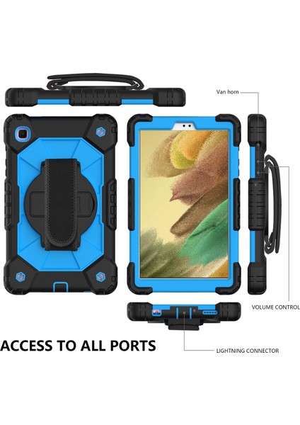 Samsung Galaxy Tab A7 Lite T220 / T225 Için Tutuculu Kılıf (Yurt Dışından) modelleri