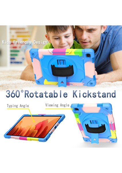 Samsung Galaxy Tab A7 10.4 (2020)/T500 Için Silikon+Pc Kılıfı (Yurt Dışından) modelleri