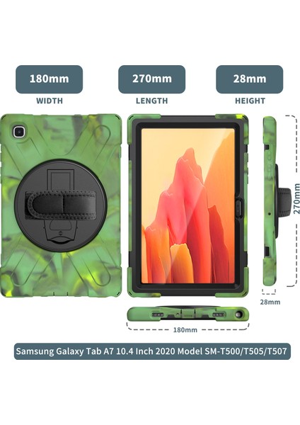 Samsung Galaxy Tab A7 10.4 2020 T500 / T505 Kılıfı (Yurt Dışından) modelleri