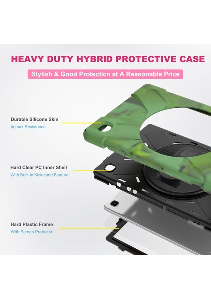 Samsung Galaxy Tab A7 10.4 2020 T500 / T505 Kılıfı (Yurt Dışından) fırsatları