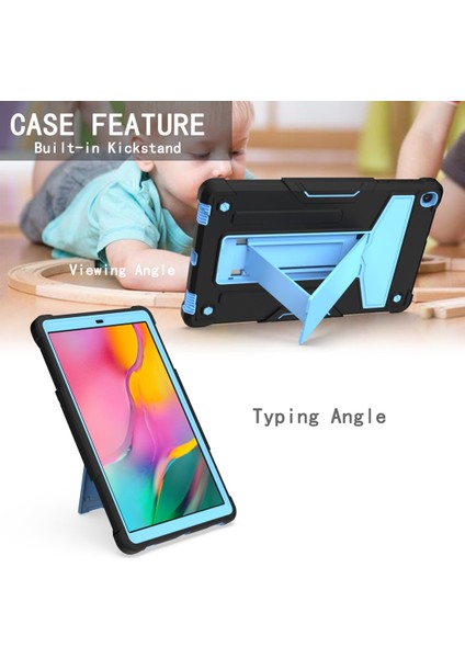 Samsung Galaxy Tab A10.1 (2019) T510 Için Düz Kılıf (Yurt Dışından) modelleri