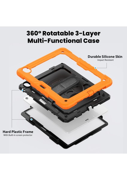 iPad Air 13 2024 Için Silikon+Pc Tablet Kılıfı (Yurt Dışından) modelleri