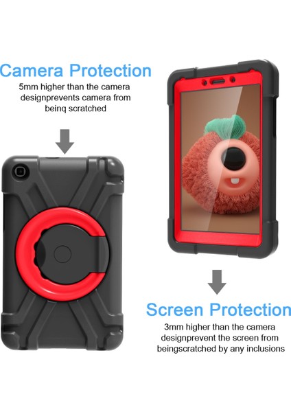 Samsung Galaxy Tab A 8.0 (2019) Pc + Silikon Kılıf Için (Yurt Dışından) fiyatları