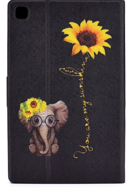 Samsung Galaxy Tab A7 (2020) T500 Için Renkli Çizim Kılıfı (Yurt Dışından) fırsatları