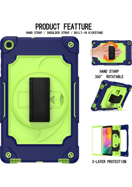 Samsung Galaxy Tab A 10.1 (2019)/T515 Için Silikon+Pc Kılıfı (Yurt Dışından) fiyatları