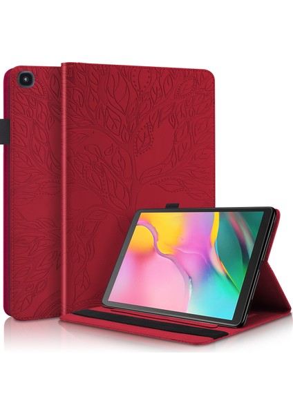 Samsung Galaxy Tab A 10.1 (2019) T510/T515 Için Deri Kılıf (Yurt Dışından)