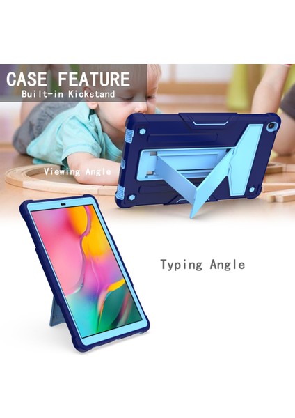 Samsung Galaxy Tab A10.1 (2019) T510 Için Düz Kılıf (Yurt Dışından) modelleri