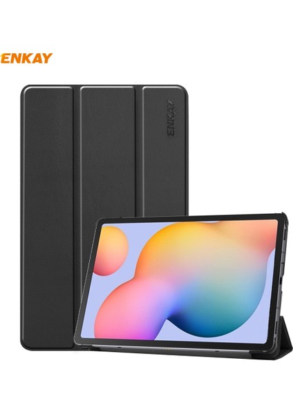 Tab S6 P610 / P615 Için Tutuculu Flip Akıllı Kılıf (Yurt Dışından)