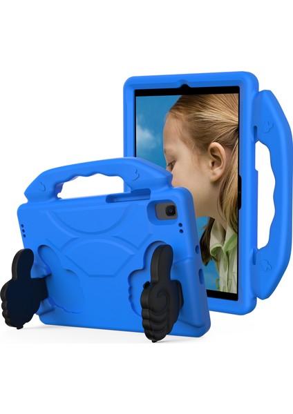 Samsung T500/T505 Için Başparmak Braketli Eva Düşme Önleyici Kapak (Yurt Dışından)