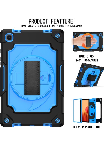 Samsung Galaxy Tab A7 10.4 (2020)/T500 Için Silikon+Pc Kılıfı (Yurt Dışından) fiyatları