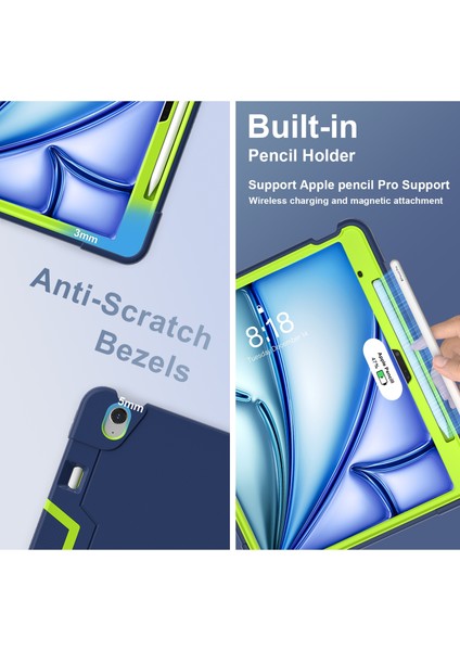 iPad Air 13 2024 Için Silikon Akrilik Pc Tablet Kılıfı (Yurt Dışından) indirimleri