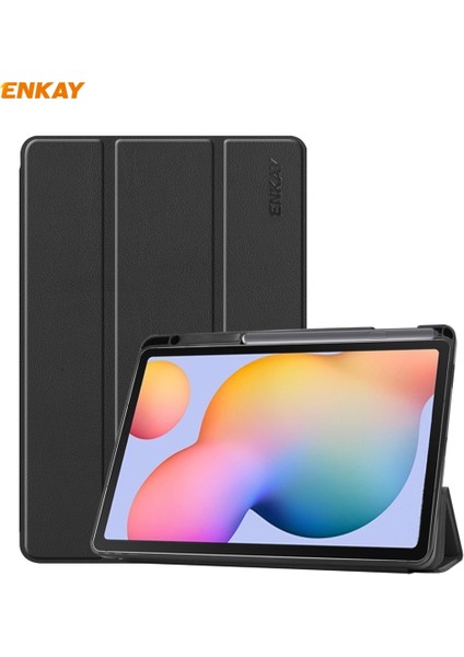 Tab S6 P610 / P615 Için Kalem Yuvalı Akıllı Kılıf Galaxy Tab S6 Lite Için (Yurt Dışından)