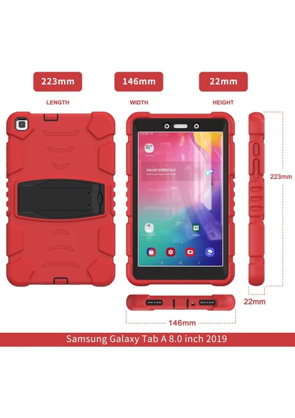 Samsung Galaxy Tab A8.0 2019 T290 Için Pc + Silikon Kılıf (Yurt Dışından) fırsatları