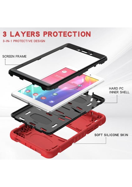 Samsung Galaxy Tab A8.0 2019 T290 Için Pc + Silikon Kılıf (Yurt Dışından) indirimleri