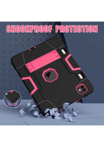 iPad Pro 13 2024 Için Silikon Akrilik Pc Tablet Kılıfı (Yurt Dışından) modelleri