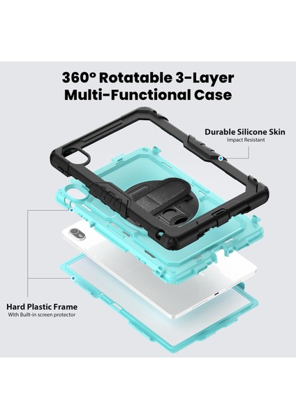 Huawei Matepad Se 11 2024 Için Silikon Hibrit Pc Kılıfı (Yurt Dışından) modelleri