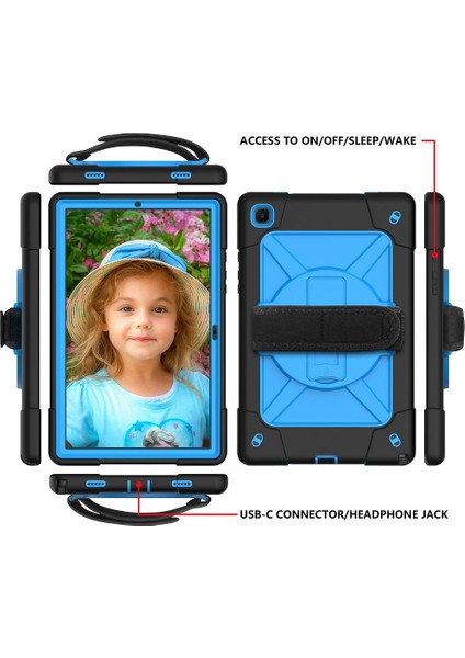 Samsung Galaxy Tab A7 10.4 (2020) T500 Tutuculu Kılıf (Yurt Dışından) fiyatları