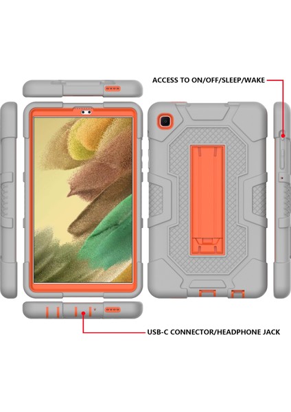 Samsung Galaxy Tab A7 Lite T220 / T225 Için Tutuculu Kılıf (Yurt Dışından) fırsatları