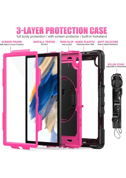 Samsung Galaxy Tab A8 10.5 2021 X200 / X205 Tablet Kılıfı (Yurt Dışından) fırsatları