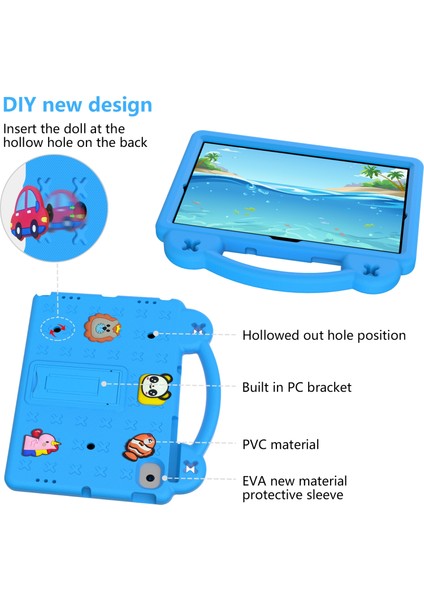 Samsung Galaxy Tab A8 10.5 2022/2021 Için Darbeye Dayanıklı Tablet Kılıfı (Yurt Dışından) fırsatları