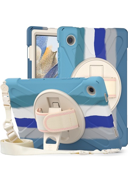 Samsung Galaxy Tab A8 10.5 2021 Için Silikon + Pc Tablet Kılıfı (Yurt Dışından) modelleri