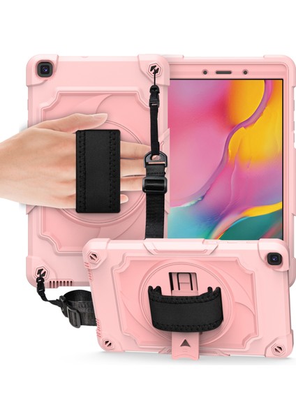 Samsung Tab A 8.0 (2019)/T290 Için Silikon+Pc Kılıfı (Yurt Dışından)