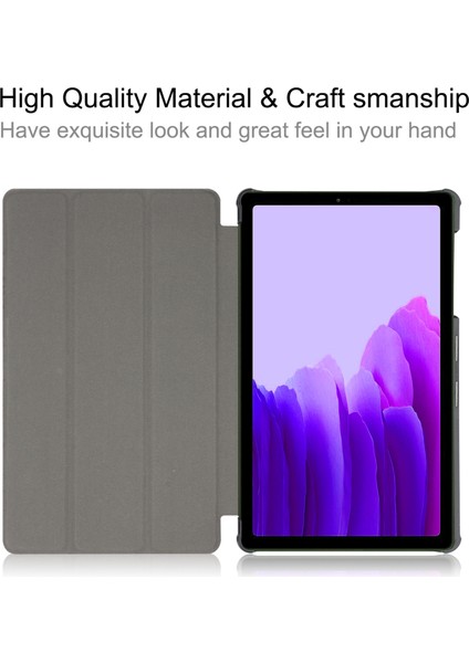 Samsung Galaxy Tab A7 Lite T225 Için Renkli Çizim Deri Kılıf (Yurt Dışından) fiyatları