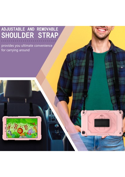 Samsung Tab A 8.0 (2019)/T290 Için Silikon+Pc Kılıfı (Yurt Dışından) indirimleri