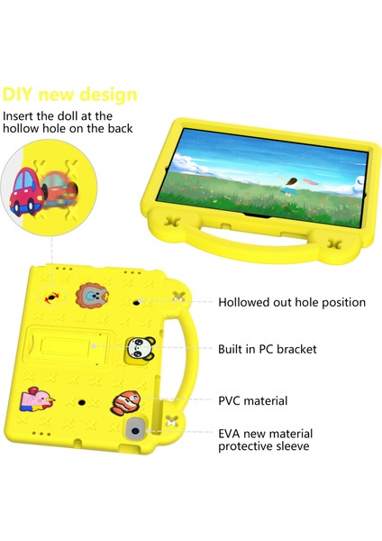 Samsung Galaxy Tab A8 10.5 2022/2021 Için Darbeye Dayanıklı Tablet Kılıfı (Yurt Dışından) fırsatları