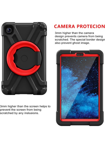 Galaxy Tab A7 T220/T225 Için Pc + Silikon Kapak (Yurt Dışından) fırsatları