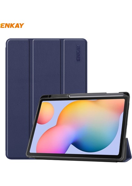 Tab S6 P610 / P615 Için Kalem Yuvalı Akıllı Kılıf Galaxy Tab S6 Lite Için (Yurt Dışından)