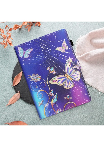 iPad Pro 11 2024 Için Renkli Çizim Pu Kılıf (Yurt Dışından) fırsatları