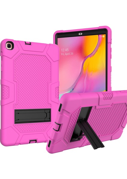 Samsung Galaxy Tab A 10.1 (2019) / T510 Için Silikon+Pc Kılıfı (Yurt Dışından)